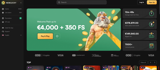 NewLucky casino betrouwbaar